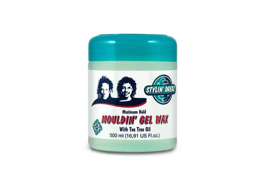 Stylin' Dredz Mouldin' Gel Wax Clear 500mL (16.91oz)