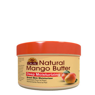 OKAY 100% NATURAL MANGO BUTTER SMOOTH 7oz/198gr